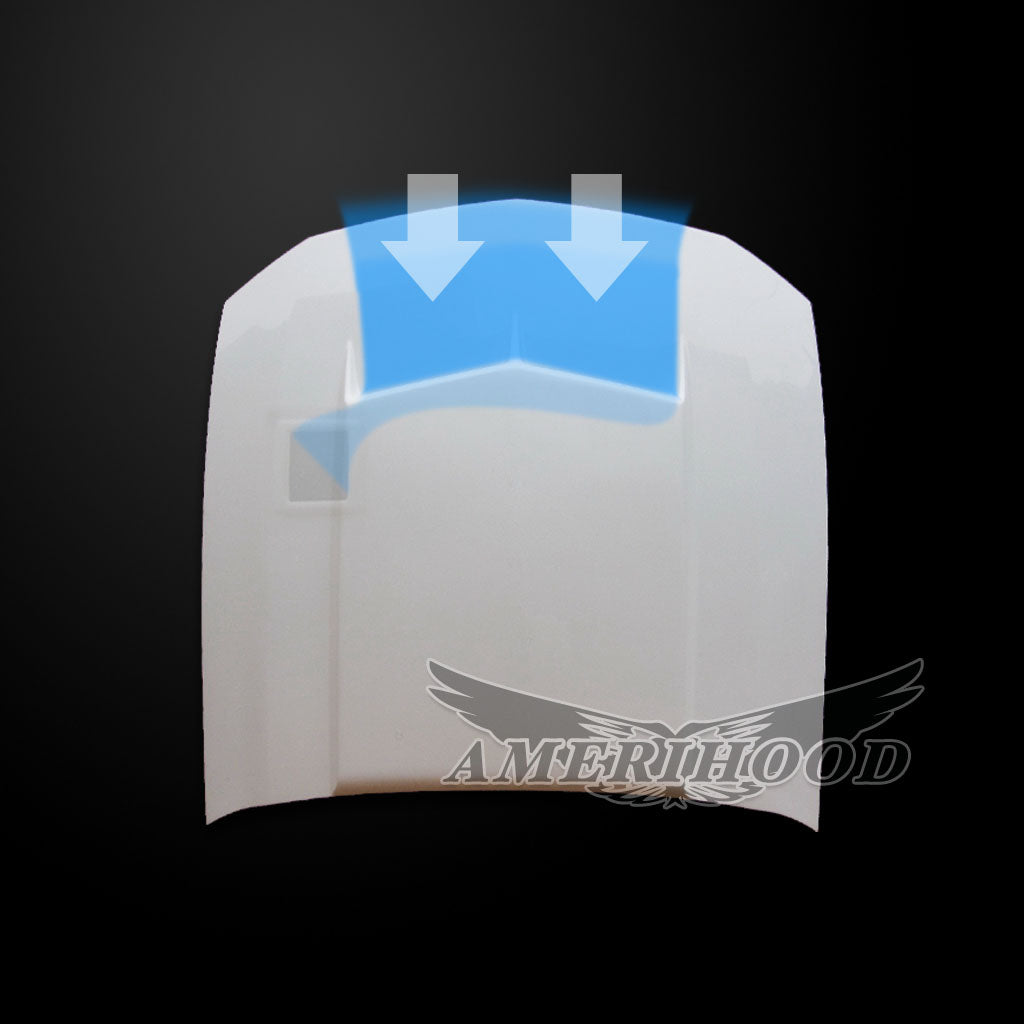 Ford Mustang 2005-2009 Type-C Style Functional Ram Air Hood